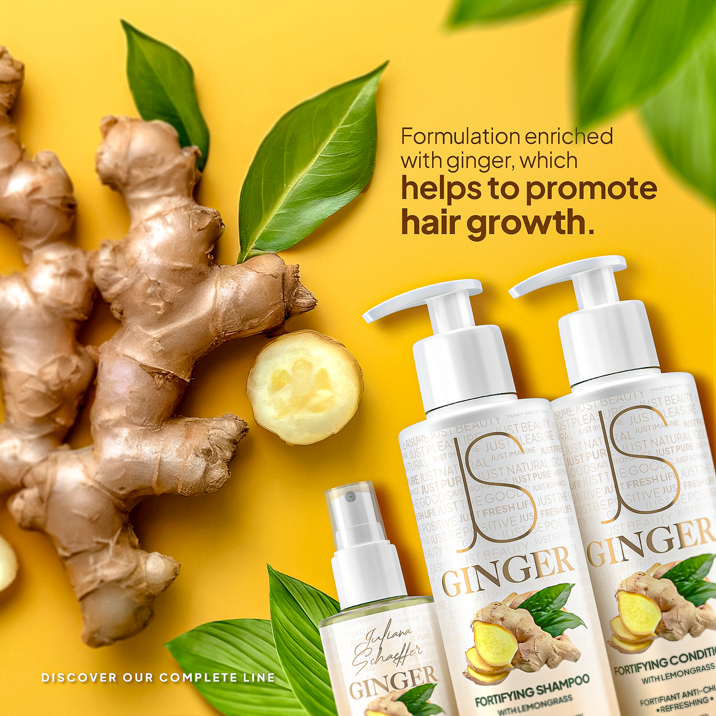 Hair Tonic JS Ginger collection - 60ml